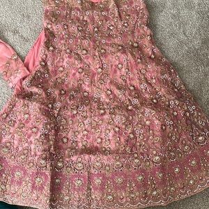 Brand new partially stitched lehnga